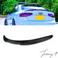 M4 Style Carbon Fibre Look Rear Boot Lip Spoiler for Audi A4 B8.5 2012-2016