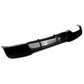 Gloss black rear valance diffuser spoiler installed on a 2006-2013 BMW 3 Series (E92 / E93) M Sport
