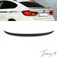 BMW X6 E71 (2008–2015) Gloss Black Rear Mid Wing Boot Spoiler Lip M Sport