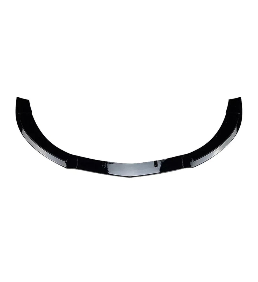 MERCEDES CLA CLASS W117 CLA45 AMG LINE 2013 - 2015 GLOSS BLACK FRONT SPLITTER LIP