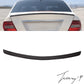 MERCEDES C CLASS SALOON W204 2007 - 2014 REAR GLOSS BLACK BOOT SPOILER LIP WING