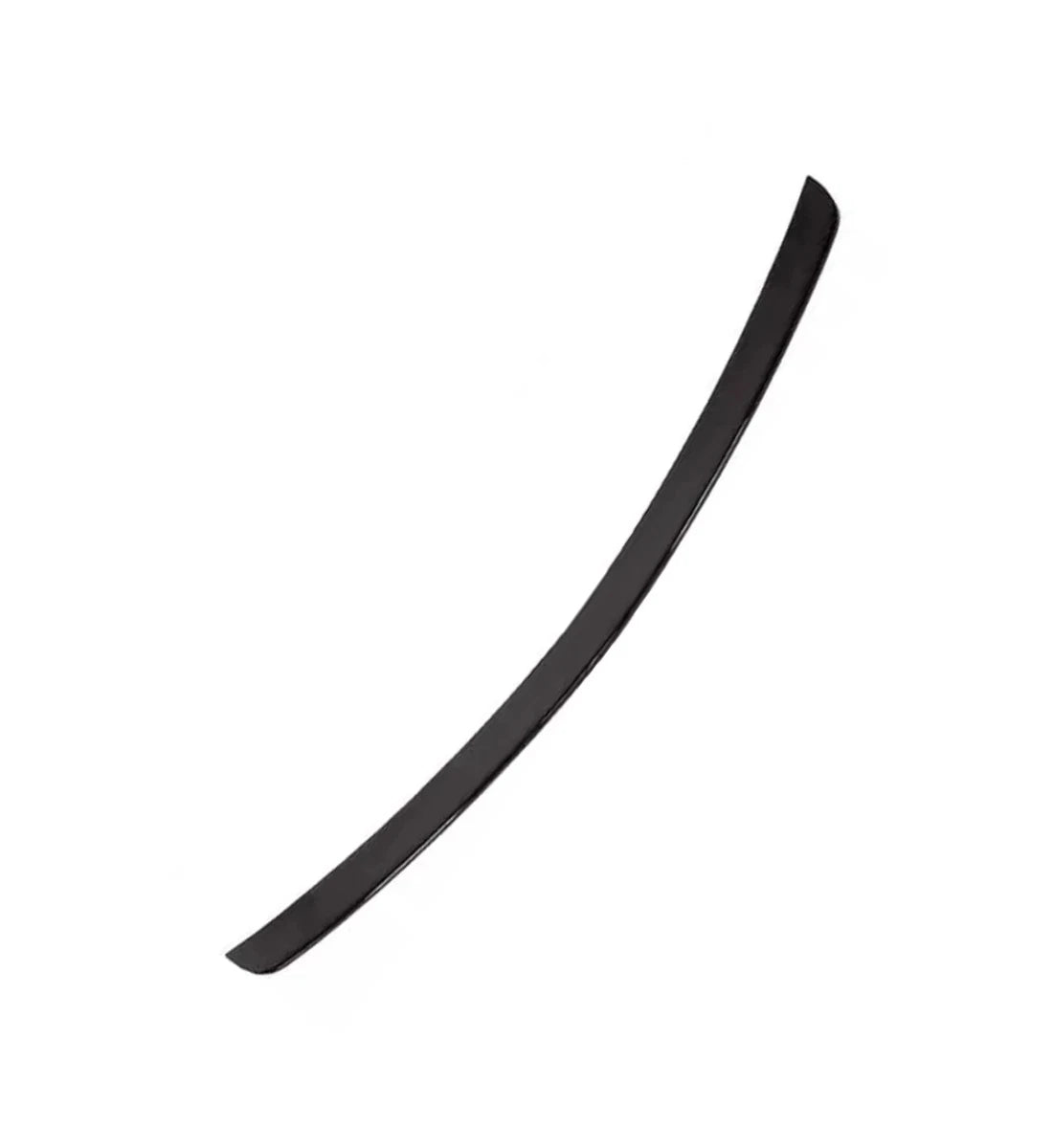 MERCEDES C CLASS SALOON W204 2007 - 2014 REAR GLOSS BLACK BOOT SPOILER LIP WING