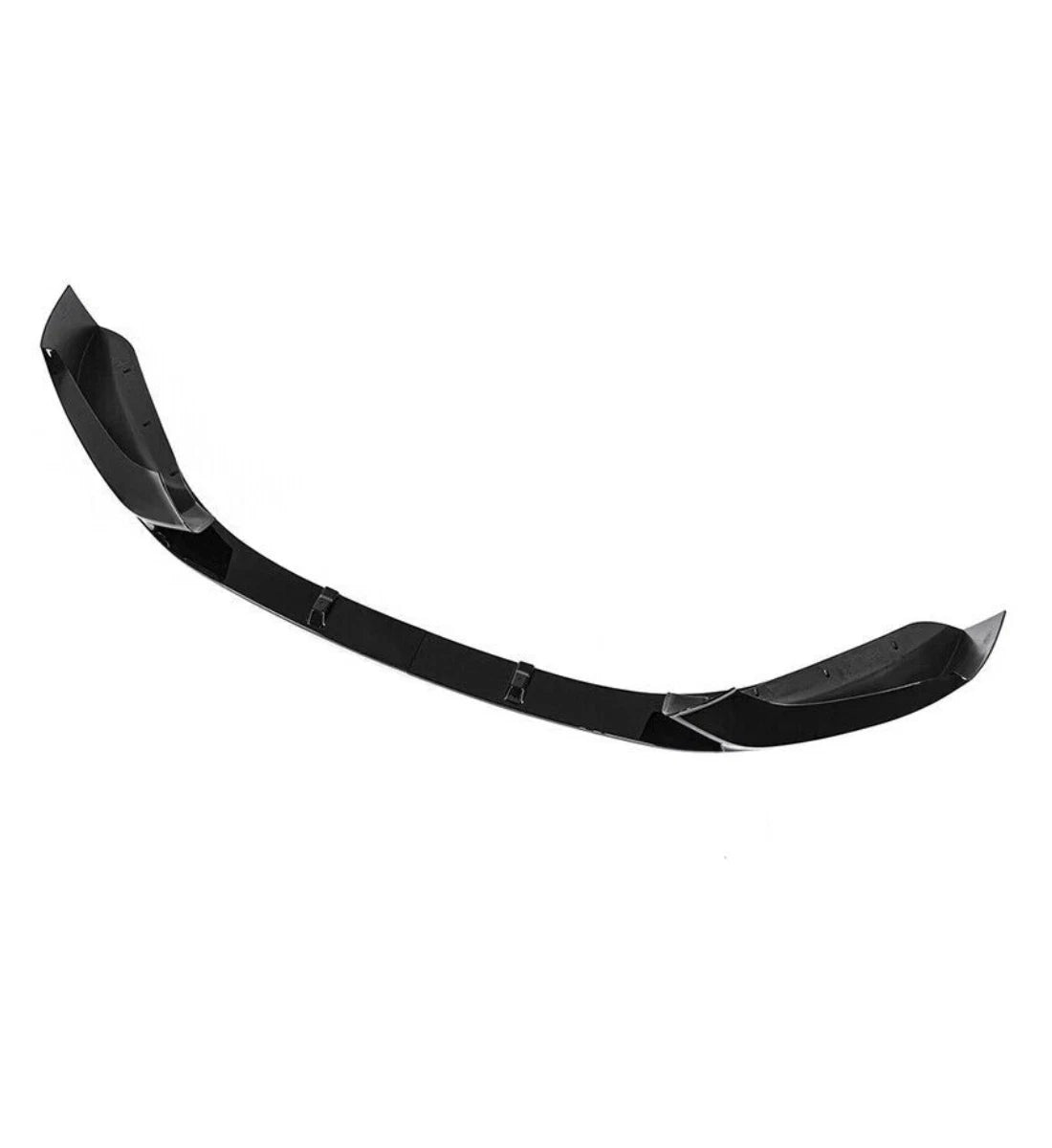 BMW 1 SERIES F20 F21 M SPORT LCI 2015 - 2019 GLOSS BLACK MP STYLE FRONT SPLITTER LIP