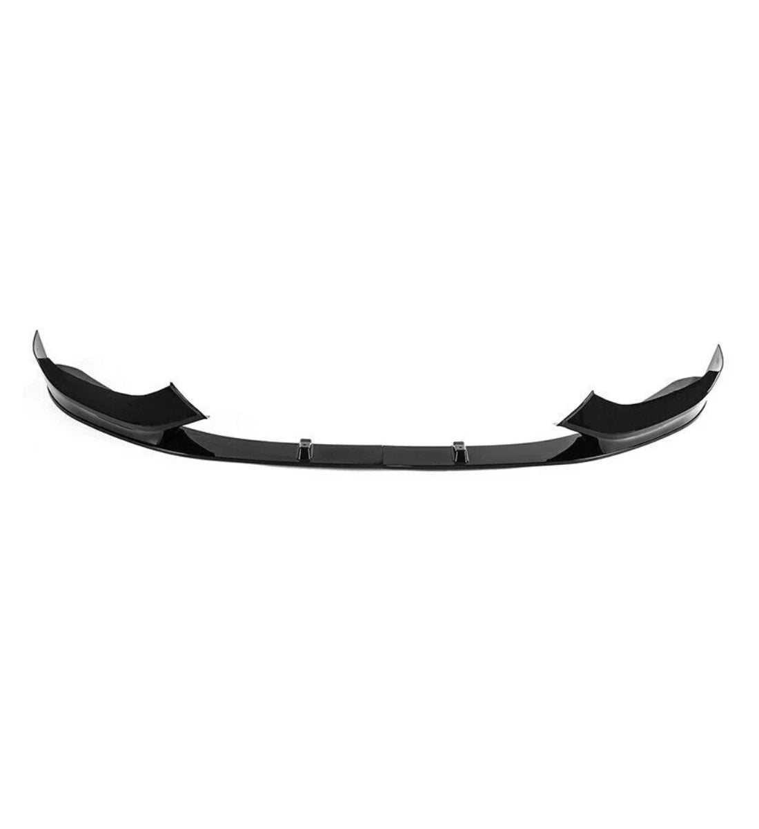 BMW 1 SERIES F20 F21 M SPORT LCI 2015 - 2019 GLOSS BLACK MP STYLE FRONT SPLITTER LIP