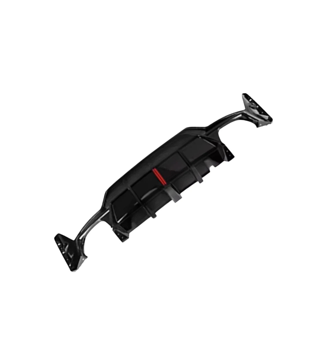 BMW 3 Series G20 2023+ Rear Valance Diffuser Style 1 Splitter With Lamp