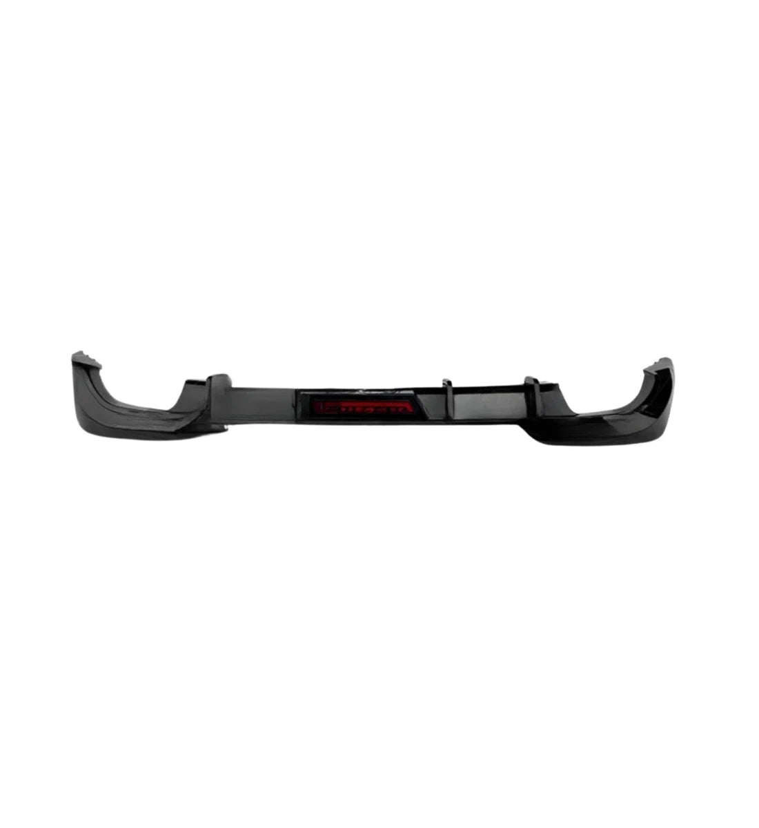 BMW 3 Series G20 2020+ M SPORT Gloss Black Rear Valance Diffuser WITH LED