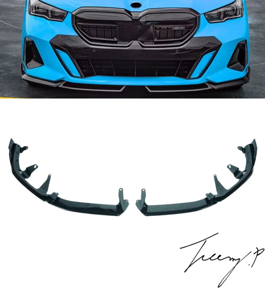 BMW 5 Series G60 G68 (2024+) Gloss Black MP AERO Front Splitter Lip