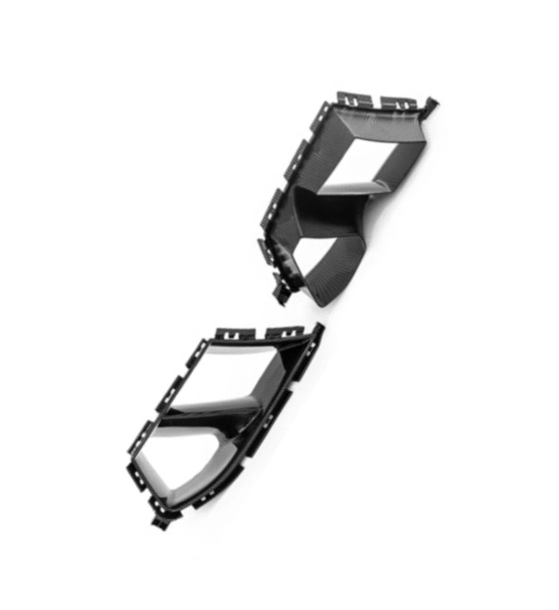 BMW G80 M3/G82 M4 (2020+) Gloss Black Front Bumper Air Vent Eyelid Cover