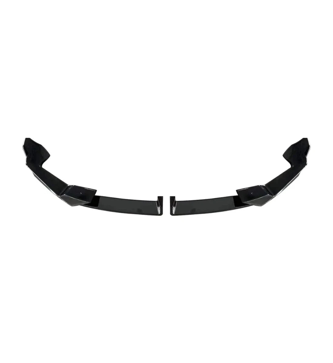 BMW X5 G05 LCI 2023+ M PERFORMANCE STYLE GLOSS BLACK FRONT LIP SPLITTER BODYKIT