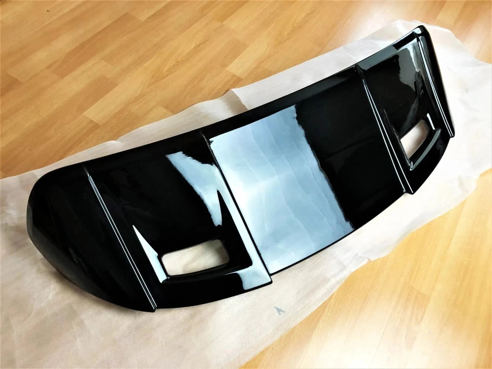 Mercedes GLC Class W253 (2015+) Gloss Black Rear Roof Spoiler Boot Wing Lip SUV