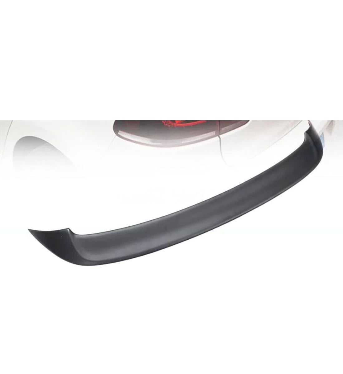 VW Golf 6 GTI/R (2010-2013) Gloss Black Rear Roof Boot Spoiler Black