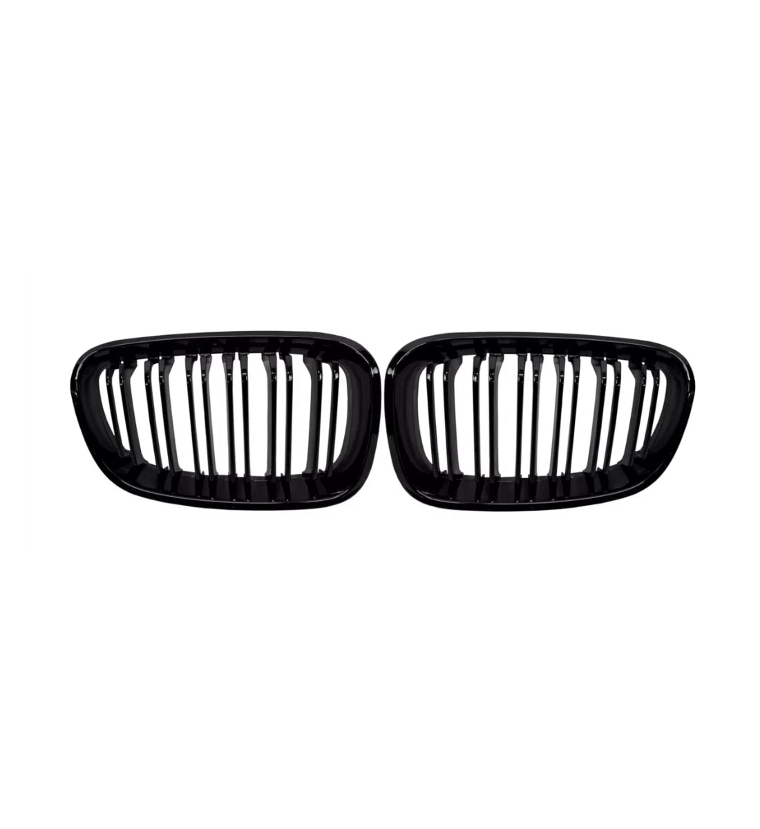 BMW 1 Series F20 2011-2014 FRONT KIDNEY GRILLES GLOSS BLACK