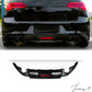 VW Golf 7.5 All Series Rear Diffuser with LED Lights