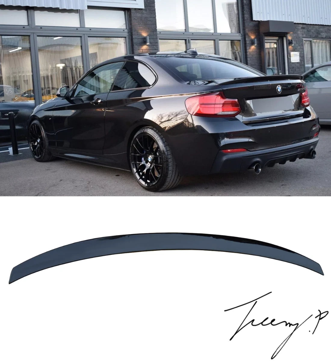 BMW 2 Series F22 Coupe (2014-2021) REAR BOOT SPOILER