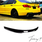 BMW 5 Series F10 (2010-2017) Gloss Black M4 Style Rear Boot Spoiler