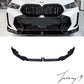BMW X6 G06 M-Sport (2023+) Gloss Black Front Bumper Lip Spoiler Splitters