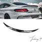 Mercedes Benz C-Class W205 Coupe AMG (2014-2019) Gloss Black Rear Trunk Spoiler