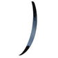AUDI A3 8V (2014-2020) S3 STYLE REAR BOOT TRUNK LIP SPOILER GLOSS BLACK