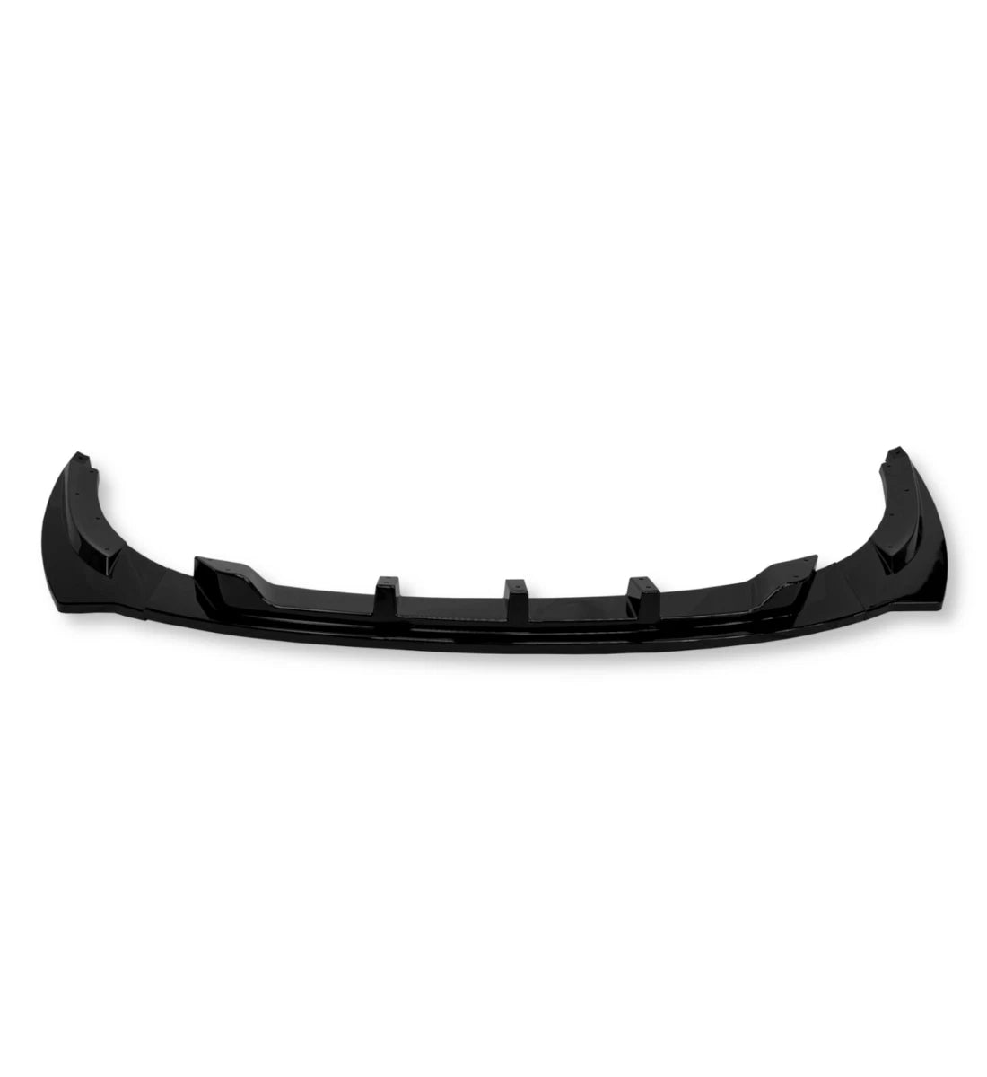 VW GOLF MK5 GTI (2003-2008) FRONT LIP SPLITTER 3 PIECE GLOSS BLACK