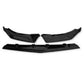 VW GOLF MK8 R-LINE (2020+) FRONT LIP SPLITTER SPOILER GLOSS BLACK