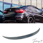 BMW X6 F16 (2014-2019) GLOSS BLACK REAR BOOT SPOILER LIP