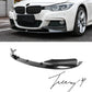 BMW 3 Series F30 F31 M Sport (2012-2018) Carbon Look Front Bumper Lip Splitter Spoiler