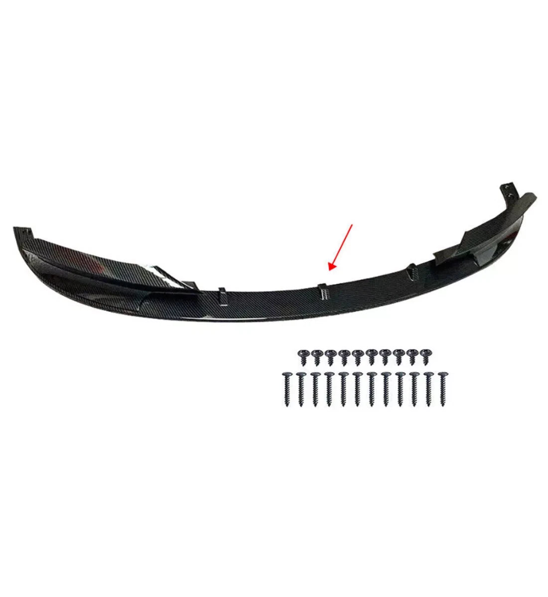 BMW 3 Series F30 F31 M Sport (2012-2018) Carbon Look Front Bumper Lip Splitter Spoiler