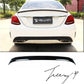 Mercedes C-Class W205 AMG Style Gloss Black Rear Boot Spoiler OEM Fit (2014–2019)