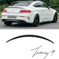 Mercedes C-Class Coupe C205 A205 (2015-2021) AMG Style Gloss Black Rear Boot Trunk Spoiler