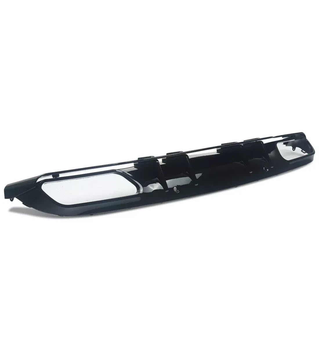 MERCEDES C CLASS A205 C205 COUPE AMG 2015 - 2023 C63 S STYLE REAR DIFFUSER WITH TAIL PIPES BODYKIT