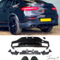 Mercedes GLC C253 Coupe (2016+) AMG GLC63 Style Rear Diffuser with Black Pipes
