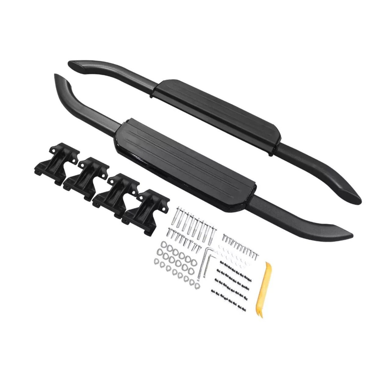 Land Rover Defender 90 L663 Running Board Side Steps - Black Edition (2020+)