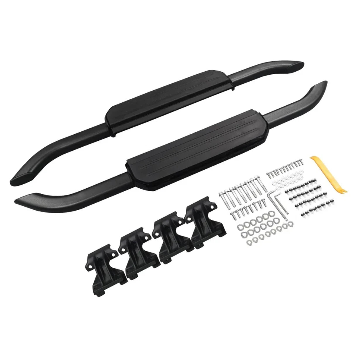 Land Rover Defender 90 L663 Running Board Side Steps - Black Edition (2020+)