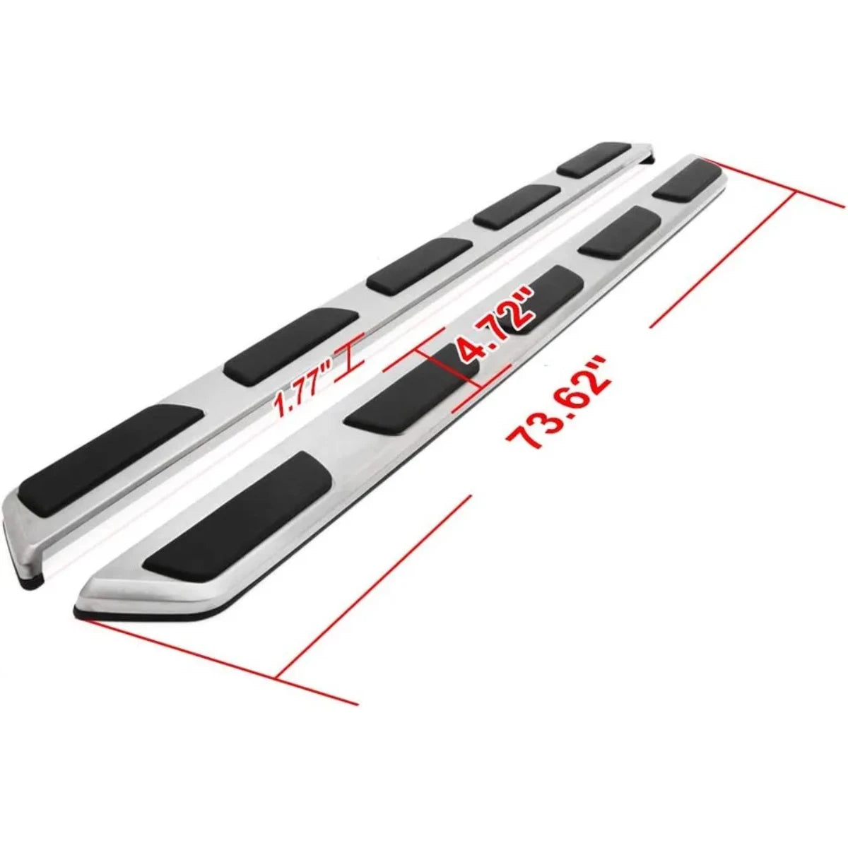 Audi Q5 (2017 Onwards) Side Steps Running Boards Style - FY New Stainless Pair