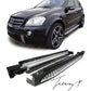 Mercedes M-Class ML W164 (2005–2011) Aluminium Silver Side Steps Running Board