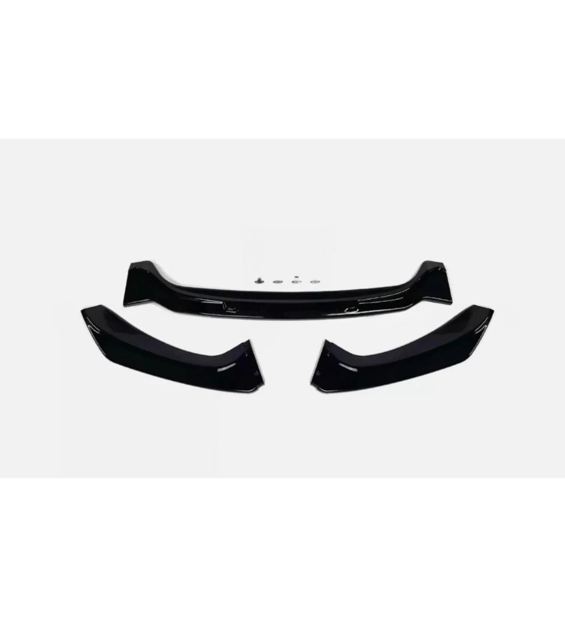 Mercedes E-Class W213 (2017–2020) AMG Line Gloss Black Front Splitter Lip Spoiler