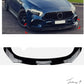 Mercedes A Class W177 (2018-2023) A35 A45 AMG Line Front Lip Splitter Gloss Black