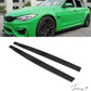 BMW M3/M4 F80/F82 (2014–2019) Performance Style Carbon Fiber Side Skirt Extensions Set