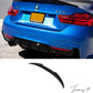 Carbon fiber rear diffuser installed on a 2018-2023 pre-facelift BMW X5 G05 M Sport