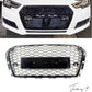 Audi A4 B9 S-Line (2015-2019) RS-Style Gloss Black Grille Grill Upgrade