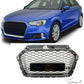 Audi S3 8V Facelift 2017 - 2020 RS3 Style Gloss Black Honeycomb Front Grille