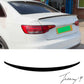 AUDI A4 B9 2019+ GLOSS BLACK S4 STYLE REAR SPOILER BODYKIT