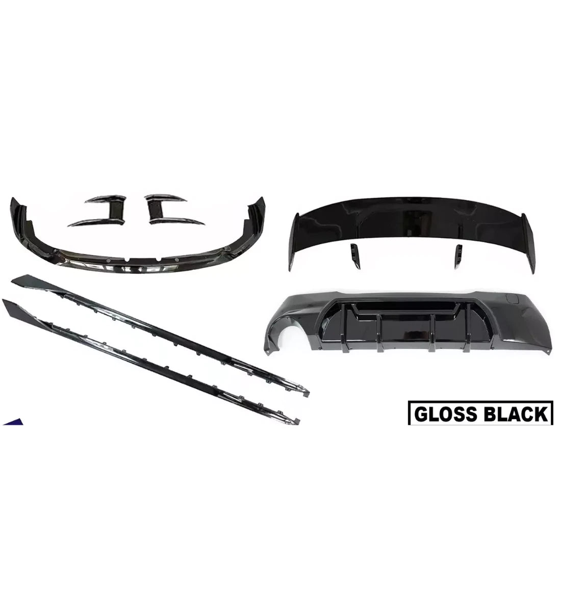 BMW 1 Series F40 (2019-2025) MP Aero Body Kit Front Splitter Rear Diffuser