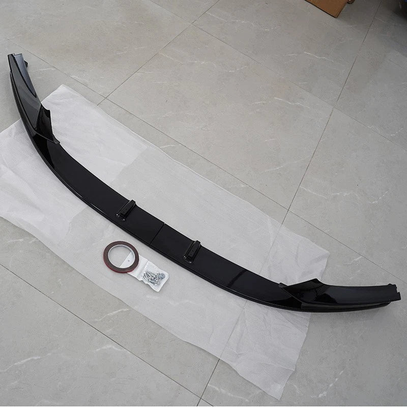 BMW 2 Series F22 F23 (2013-2021) M Sport Gloss Black Front Splitter Spoiler