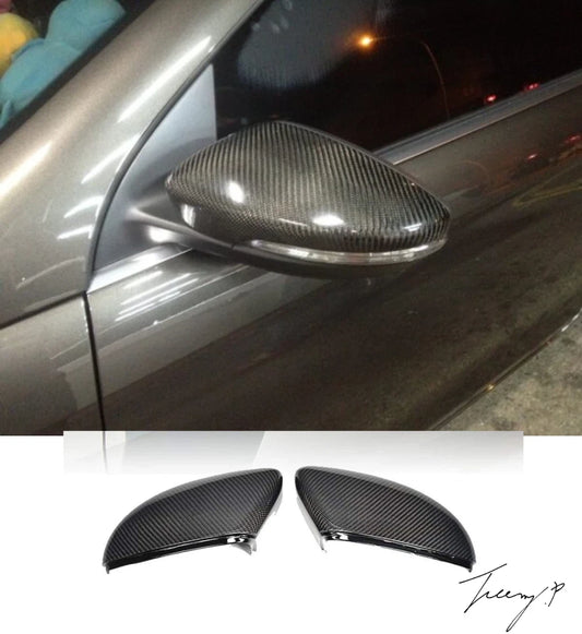 VW Scirocco (2008–2017) Carbon Fiber Effect Wing Mirror Cover Caps