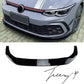 VW Golf MK7 (2013–2016) GTD GTE R R-Line Front Splitter Lip Spoiler Body Kit