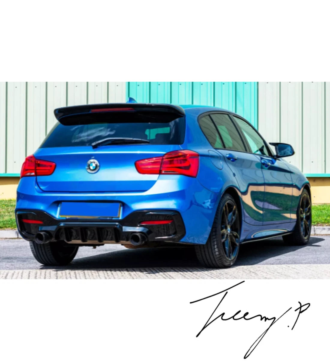 BMW 1 Series F20 (2015-2018) Front Lip Splitter Rear Diffuser Body Kit