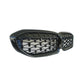 Gloss black full diamond-style front kidney grille installed on a 2019-2022 BMW 3 Series G20 / G21
