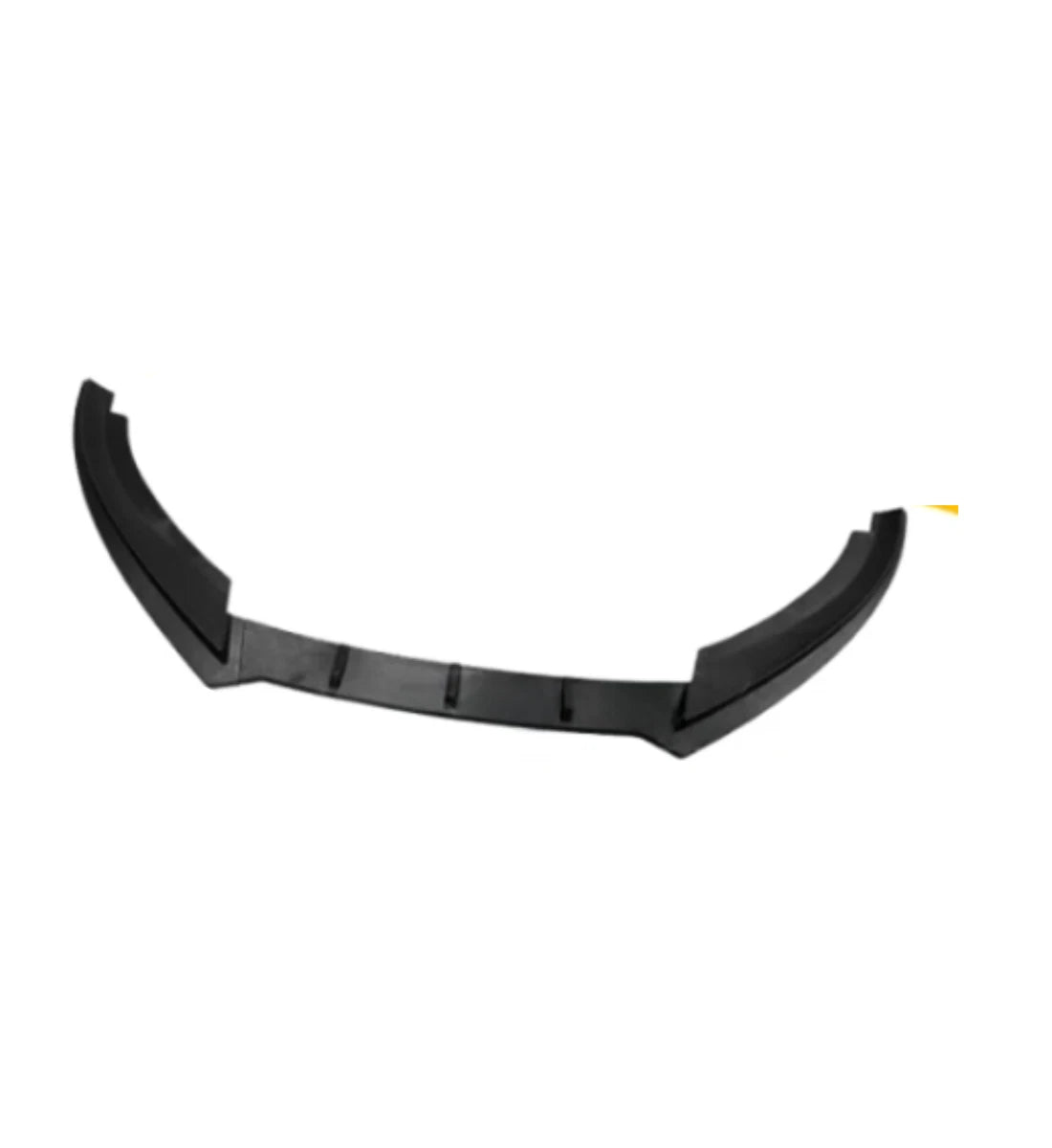 VW JETTA 2011 - 2014 GLOSS BLACK 3 PIECE FRONT BUMPER SPLITTER BODYKIT