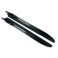 BMW X5 F15 X6 F16 2013 – 2018 MP STYLE GLOSS BLACK SIDE SKIRT EXTENSION BLADES LIP SPLITTER